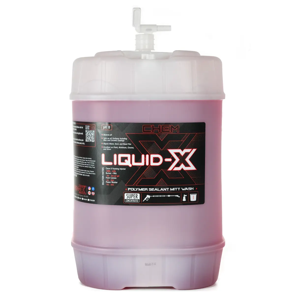 Liquid-X: Polymer Sealant Mitt Wash 4