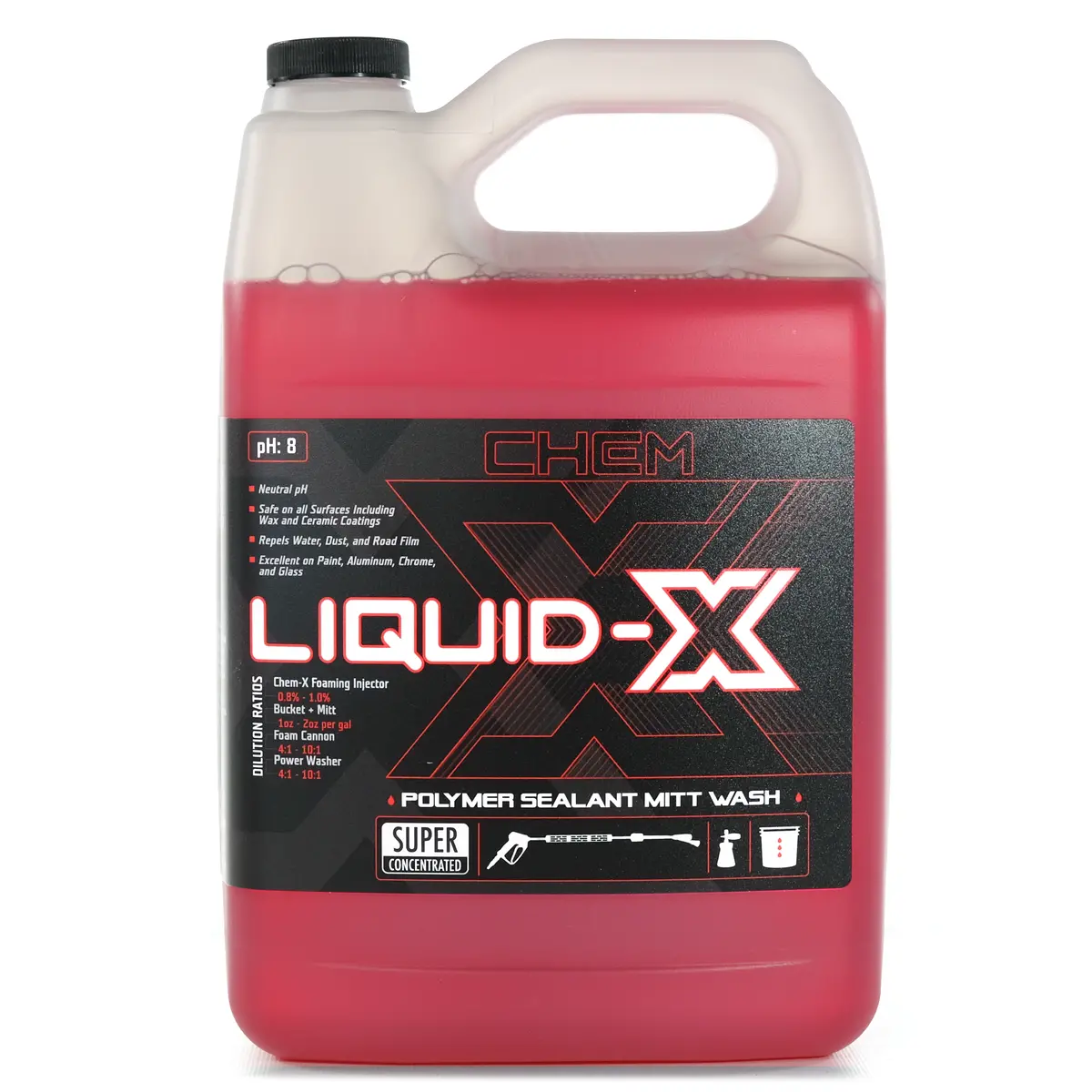 Liquid-X: Polymer Sealant Mitt Wash 1