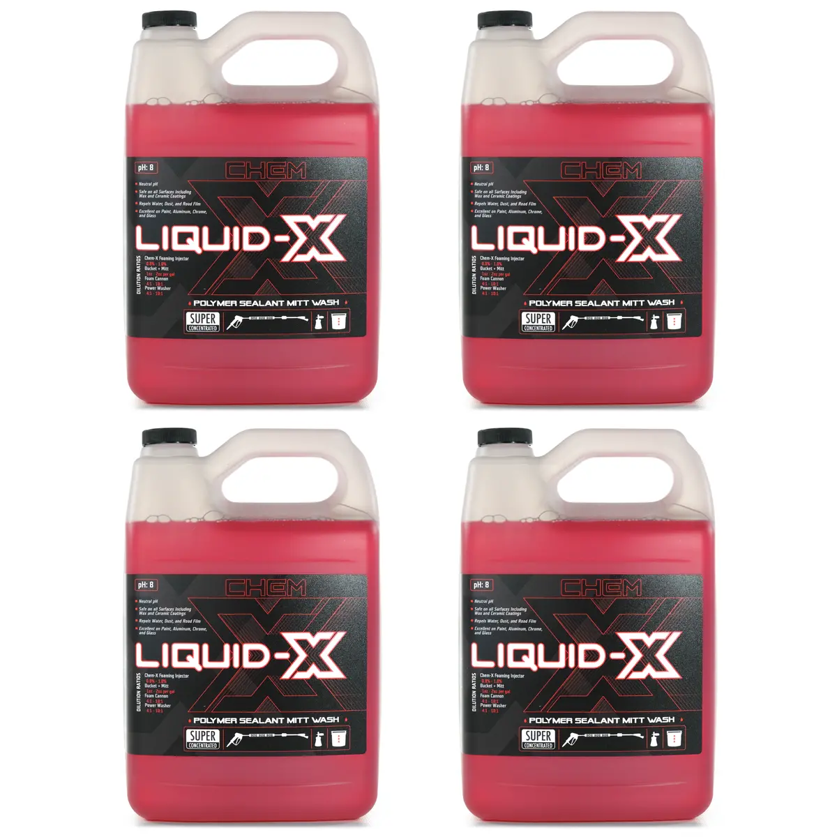 Liquid-X: Polymer Sealant Mitt Wash 5