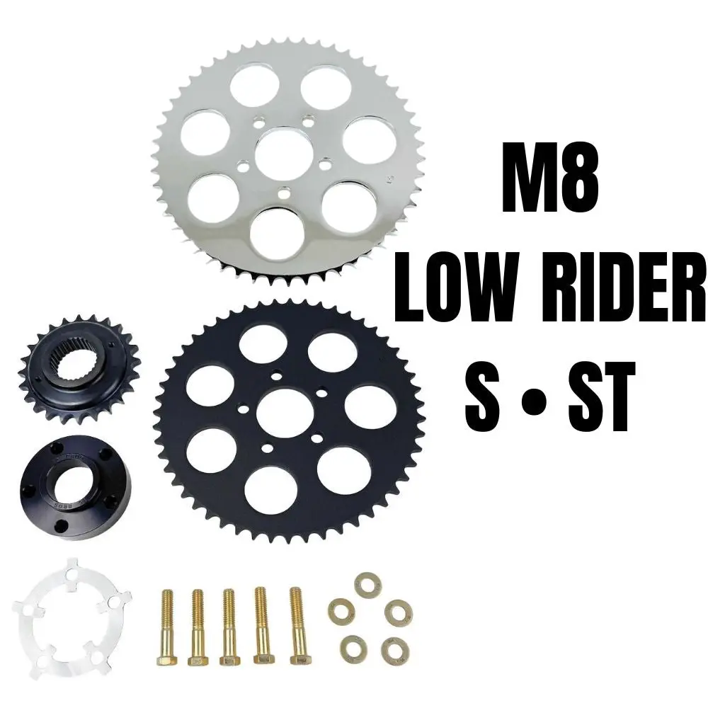 Tc Bros. Belt-To-Chain Drive Conversion Kit For 2018-Up Harley-Davidson Low Rider S And St 1