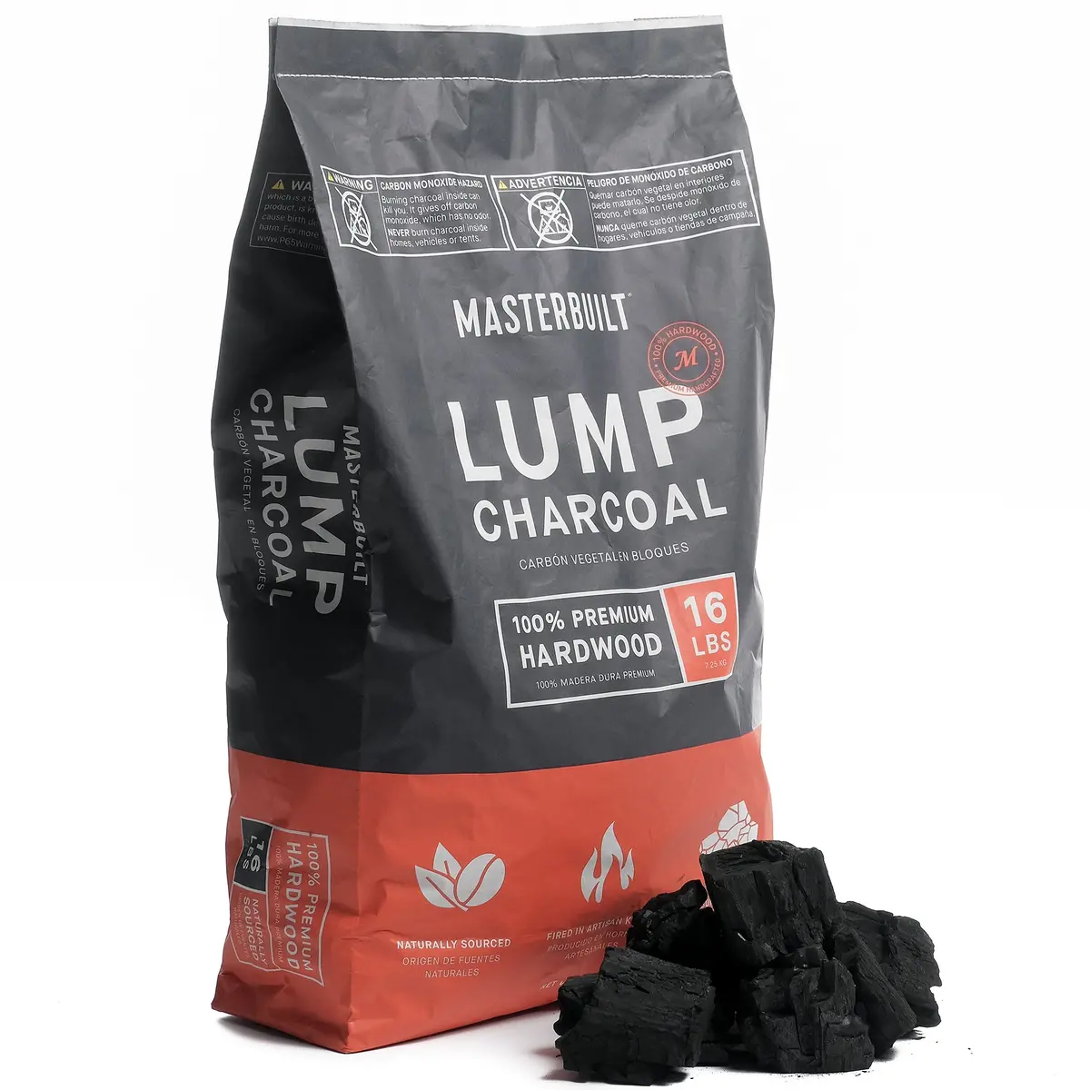 Masterbuilt Lump Charcoal 7.26Kg Bag 2