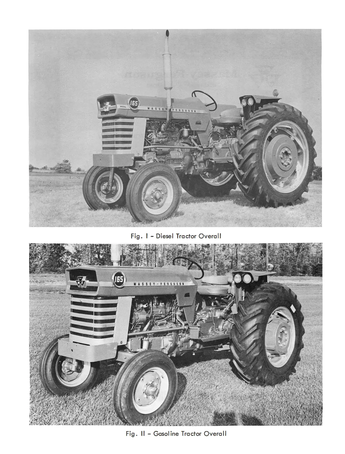 Massey Ferguson Mf 165 Tractor Operator's Manual 2