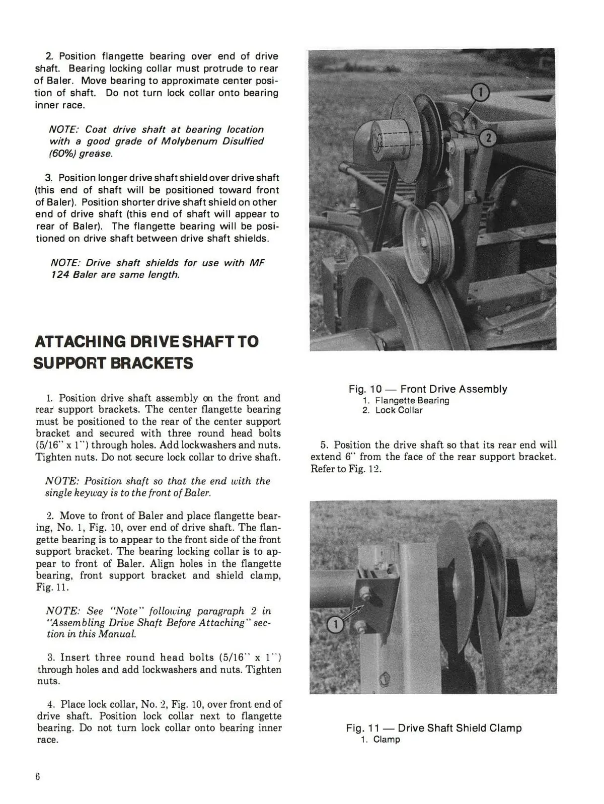 Massey Ferguson Mf 22 Pto Bale Thrower Operator's Manual And Assembly Instructions 2
