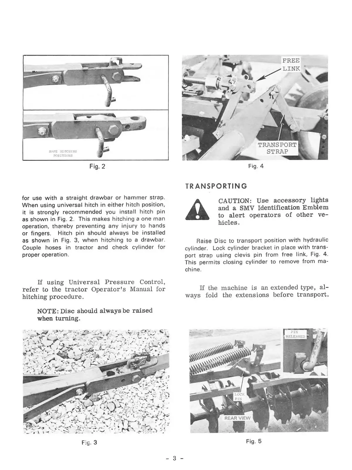 Massey Ferguson Mf 520 Wheeled Tandem Disc Harrow Operator's Manual And Assembly Instructions 2