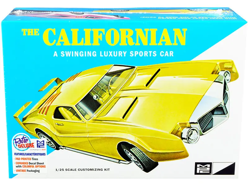 1968 Oldsmobile Toronado Custom "The Californian" Plastic Model Kit (Skill Level 2) 1/25 Scale Model By Mpc 1