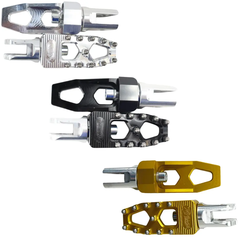 Tc Bros. Pro Series Mx Lite Footpegs For 2018-Up Harley-Davidson (Rider Position) 1