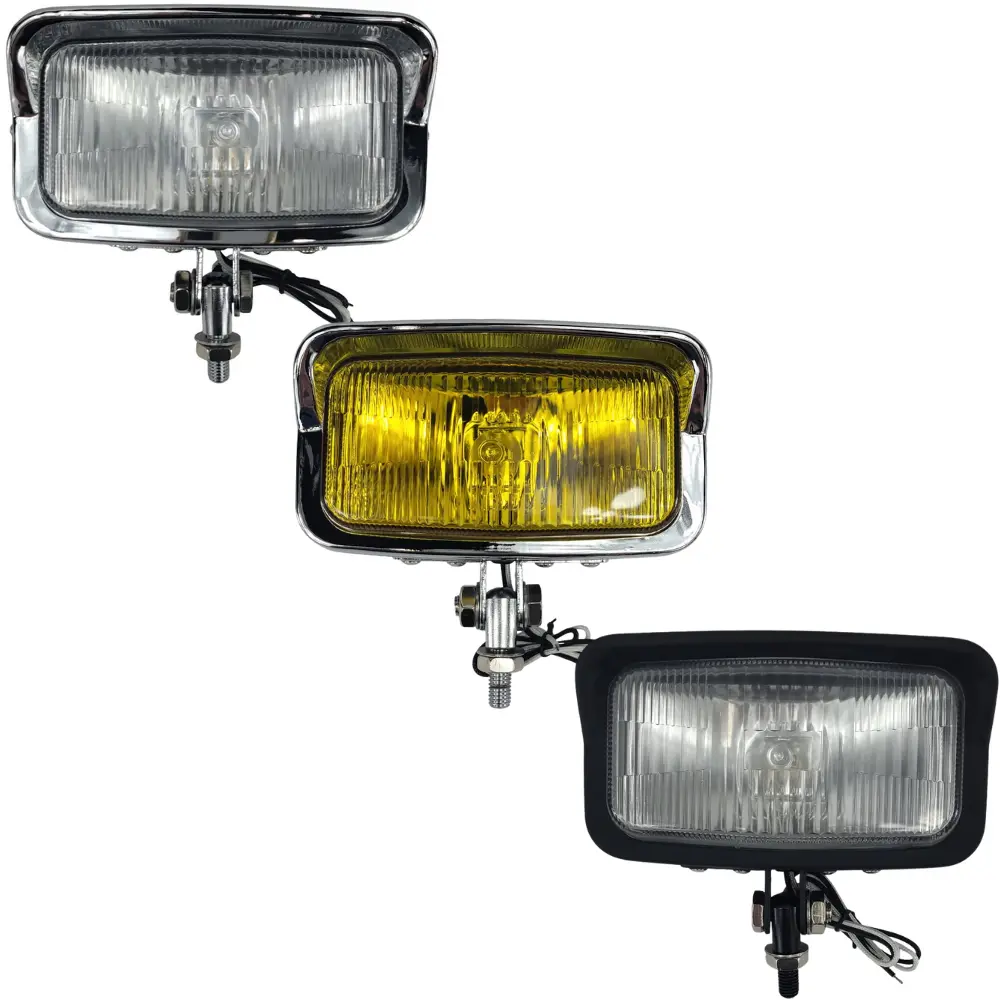 Moto Iron Rectangle Headlight 1