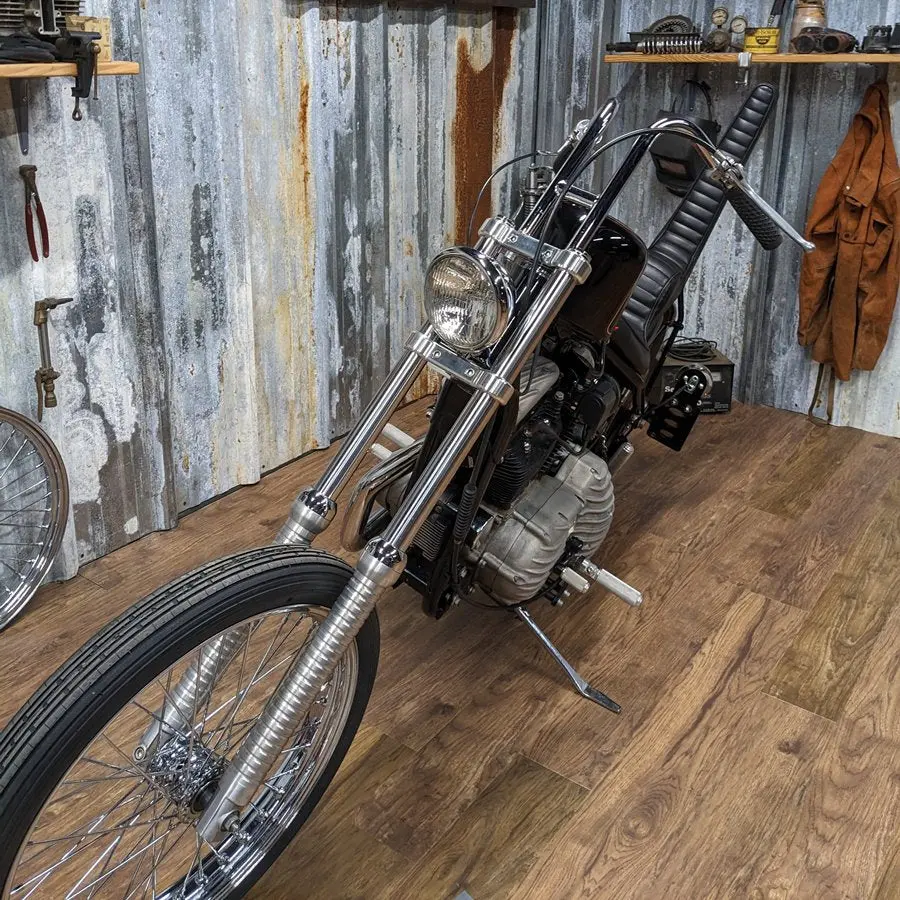 Tc Bros. Extra Narrow Triple Tree Set For 2004-2007 Harley Davidson Sportster 2