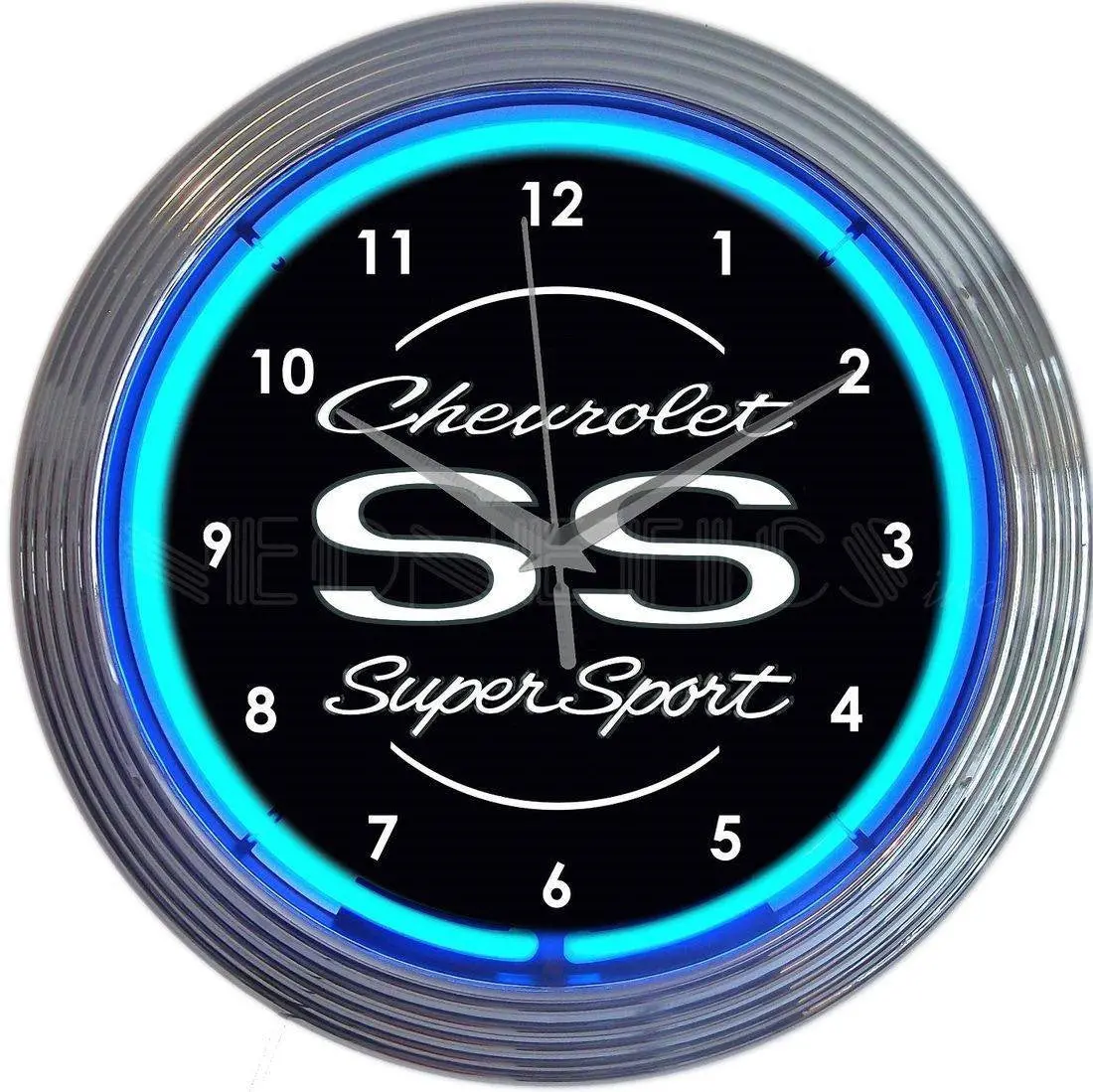 Chevrolet Super Sport Neon Clock 1