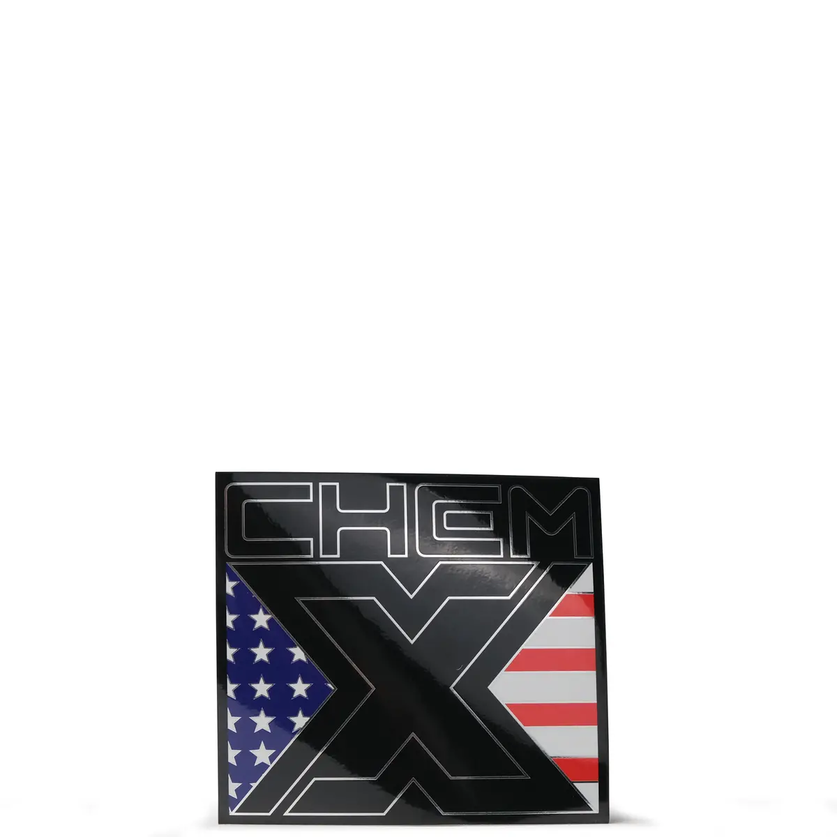 Chem-X Stars & Stripes Mirror Sticker 1