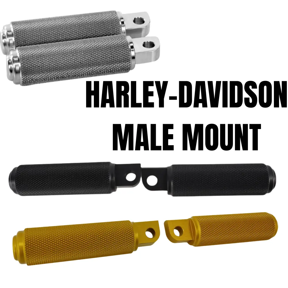 Tc Bros. Nomad Footpegs For Harley-Davidson 1