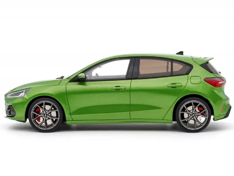 2022 Ford Focus Mk5 St Phase 2 Mean Green Metallic Limited Edition To 2000 Pieces Worldwide 1/18 Model Car By Otto Mobile 2
