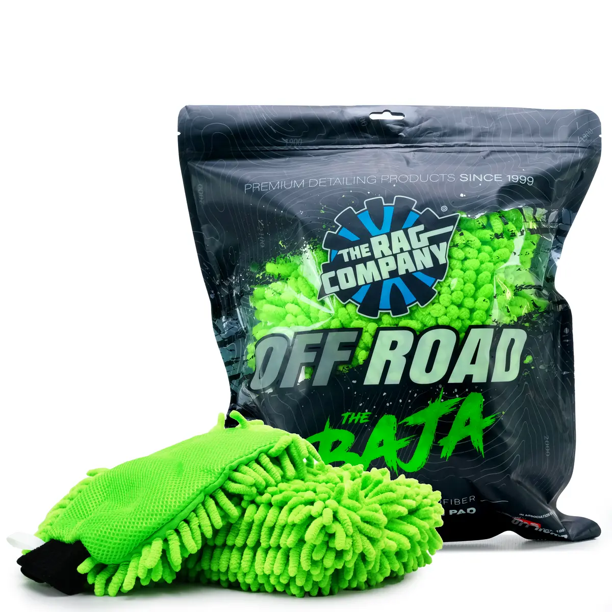 The Rag Company Off Road Baja Combo: Wash Mitt + Wash Pad 2 Pack 1
