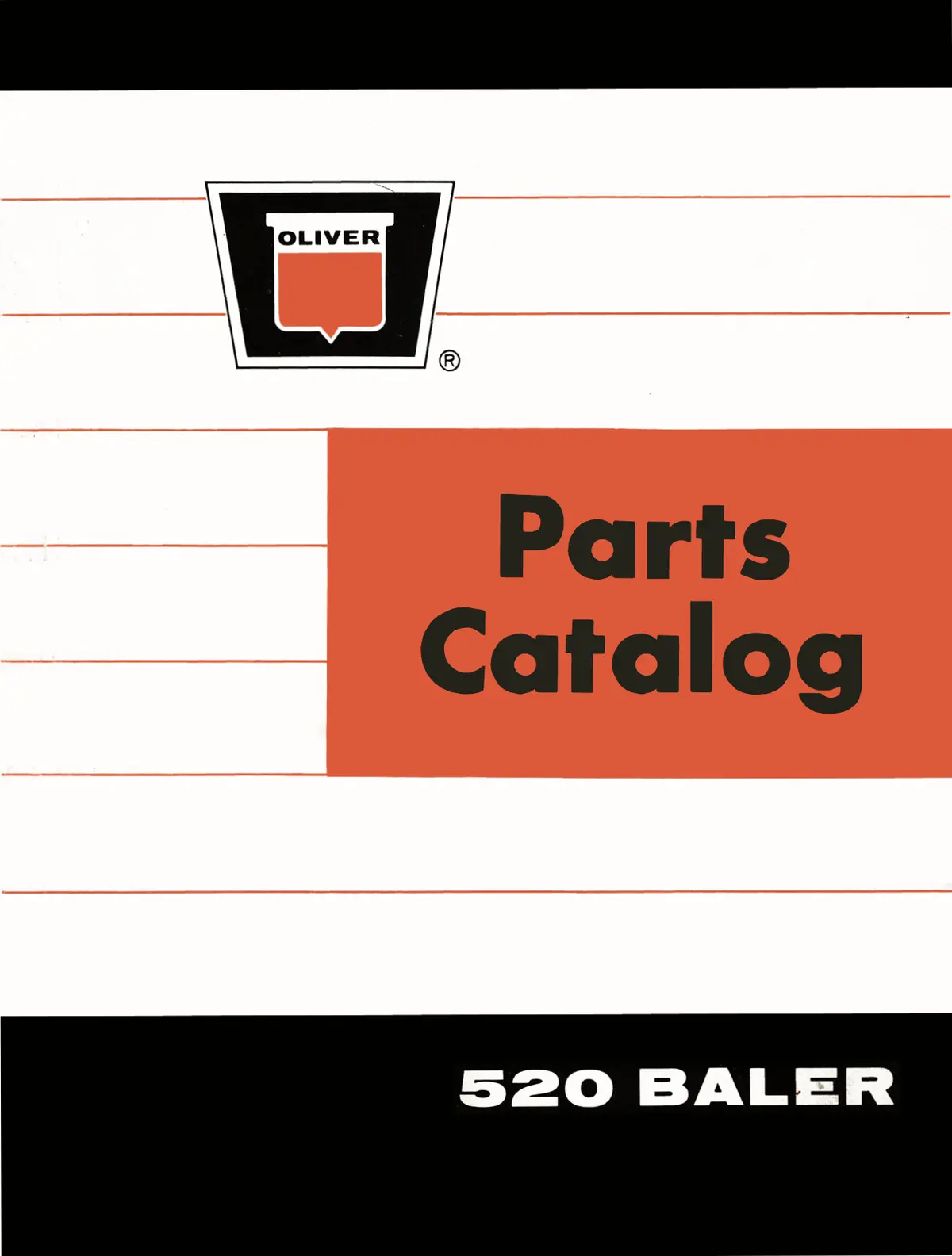 Oliver 520 Baler Parts Catalog 1