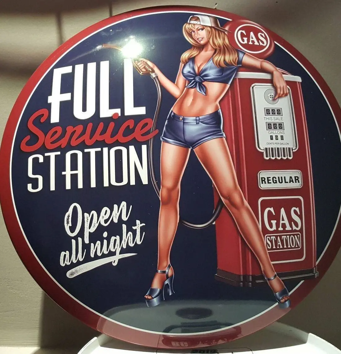 Full Service Station Dome 15" 1