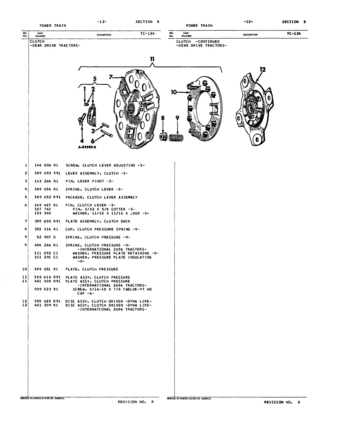 International Harvester 656 And 2656 Tractors - Parts Catalog 2