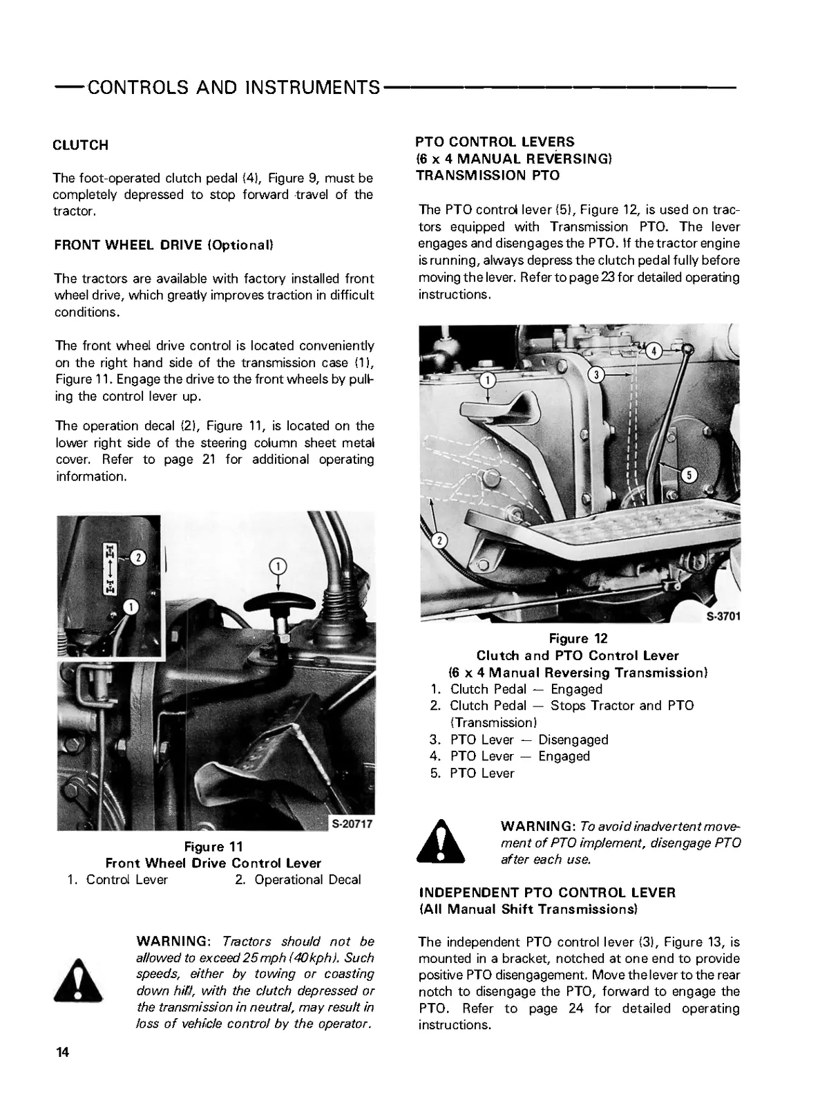 Ford 2810, 2910, 3910, 4610 & 4610Su All Purpose Tractors Operator's Manual 2