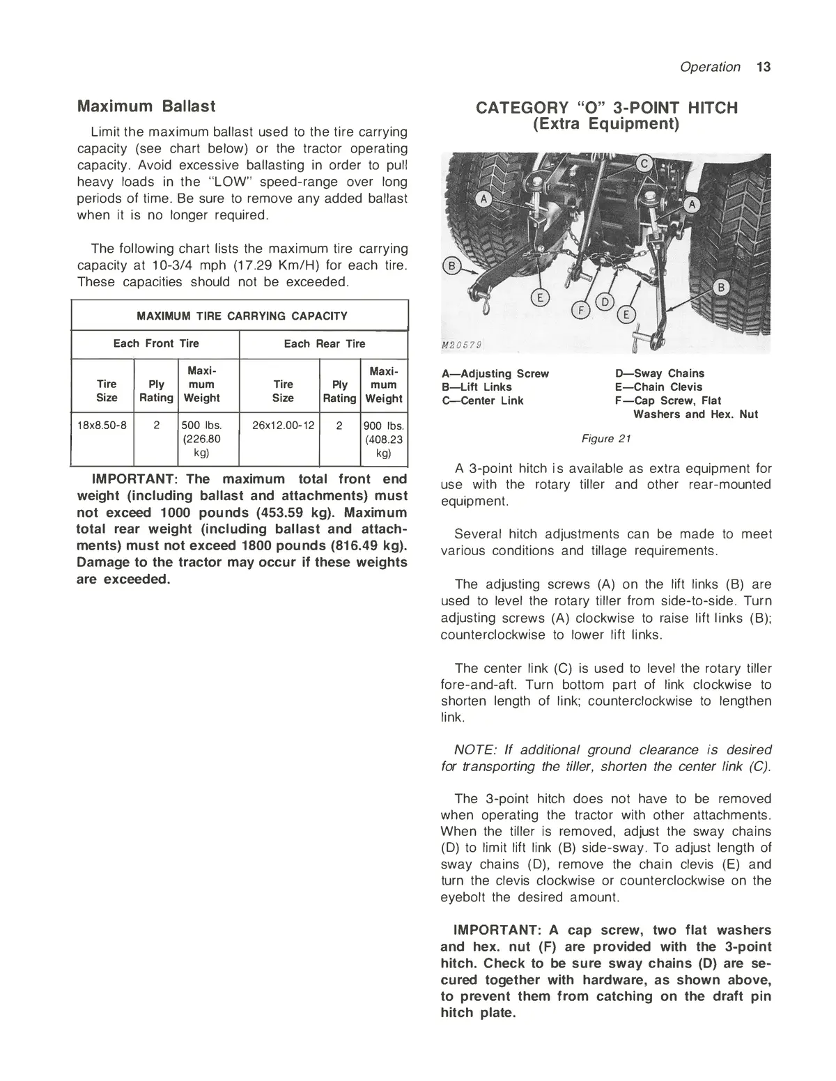 John Deere 400 Hydrostatic Tractor Operator's Manual 2