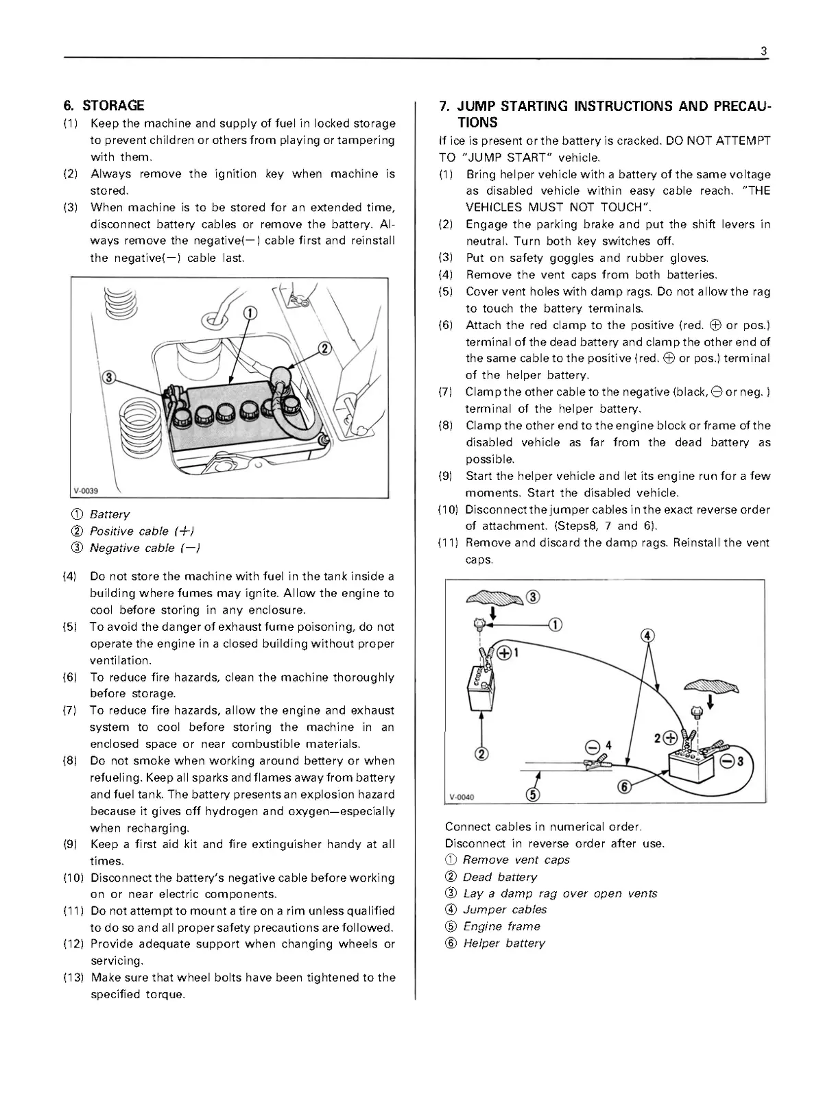 Kubota Lawn Tractor Model T1400, T1400h Operator's Manual 2