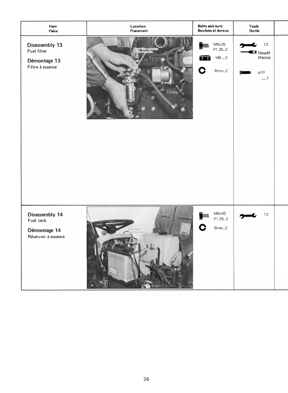 Kubota Tractor Models B5100, B6100, B7100 Workshop Service Manual 2