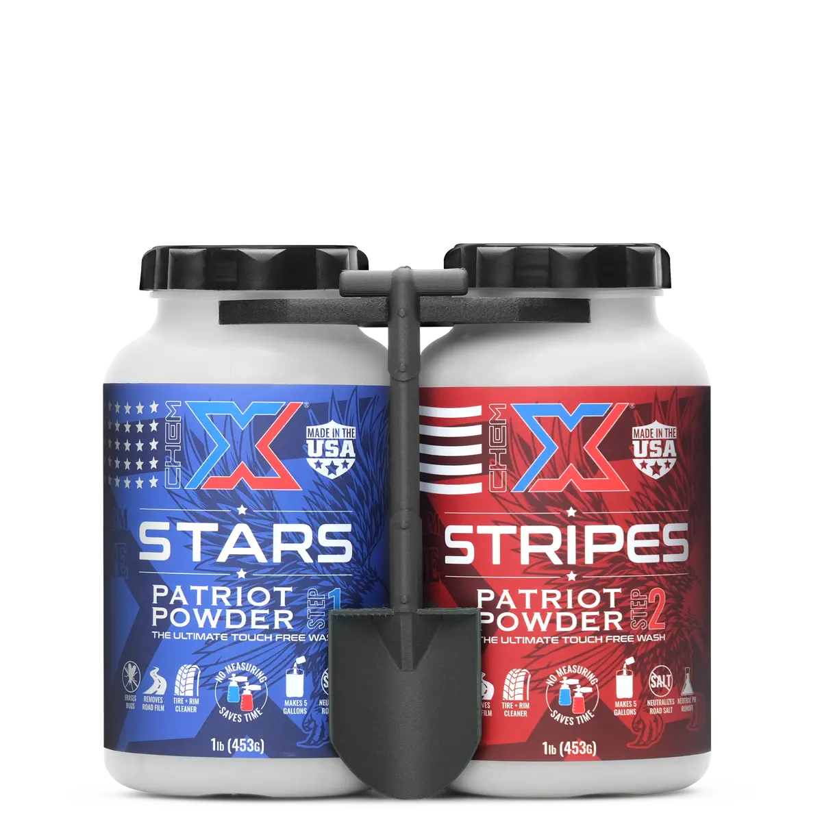 Stars + Stripes Patriot Powder: The Ultimate Touch Free Vehicle Wash 1