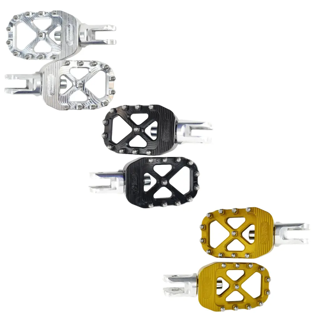 Tc Bros. Pro Series Mx Footpegs For 2018-Up Harley-Davidson (Rider Position) 1