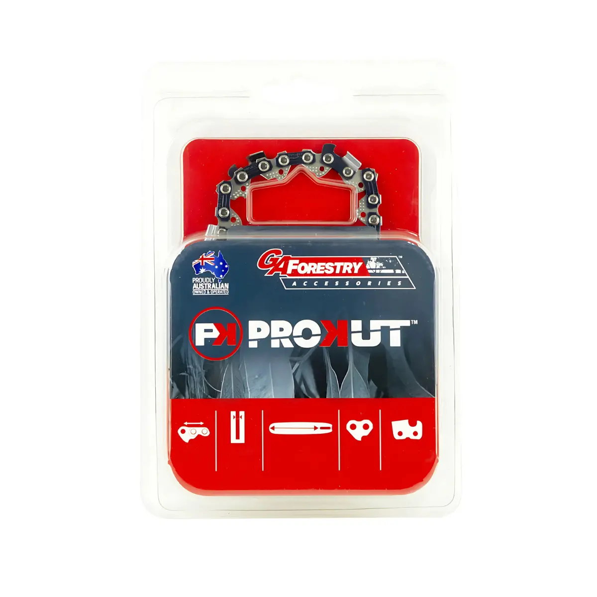 Prokut Semi Chisel Chain - 12" 1/4" .043 64 Dl (Gaf14sd064dl) 1
