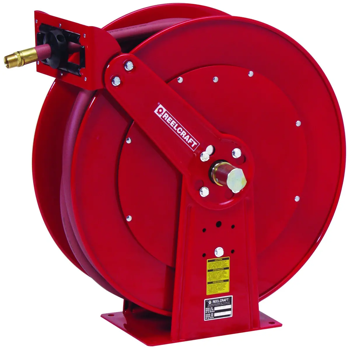 Reelcraft Air/Water Reel Including Hose (Gcd83075 Olp Spring Return 3/4"X75' Capacity) 1