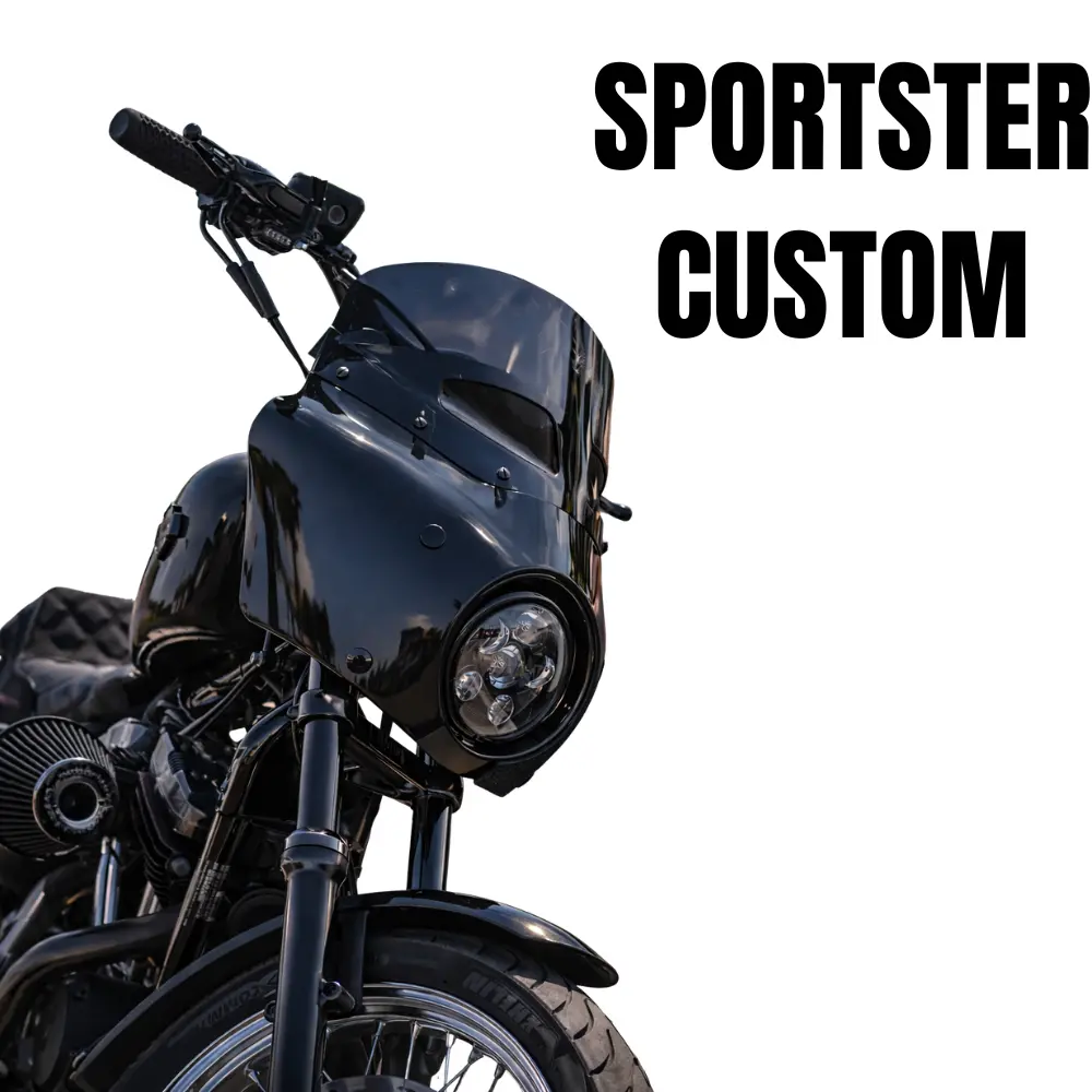 Memphis Shades Road Warrior Fairing Kit For 2011-2019 Harley-Davidson Sportster Custom 1