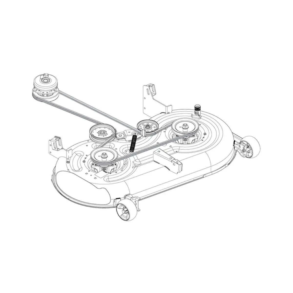 Rover/Cub Cadet V-Belt (754P06134) 2