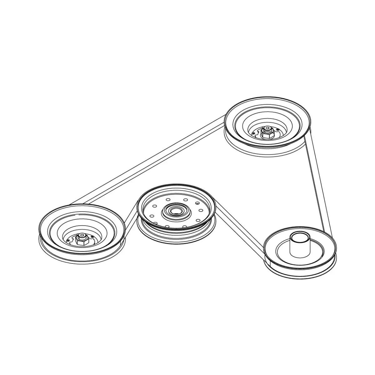 Rover/Cub Cadet V-Belt (954-04317A) 2