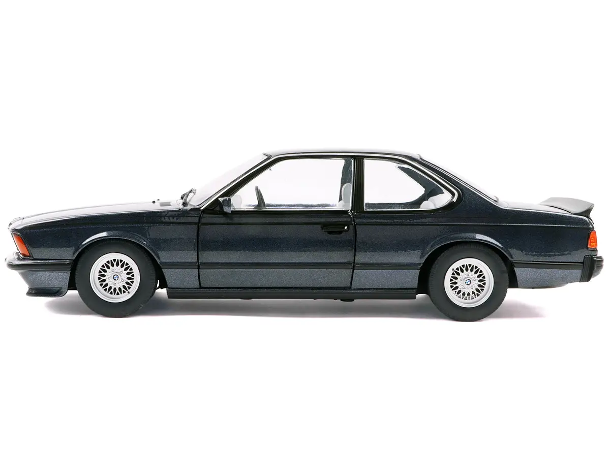 1984 Bmw 635 Csi (E24) Macau Blue Metallic 1/18 Diecast Model Car By Solido 2
