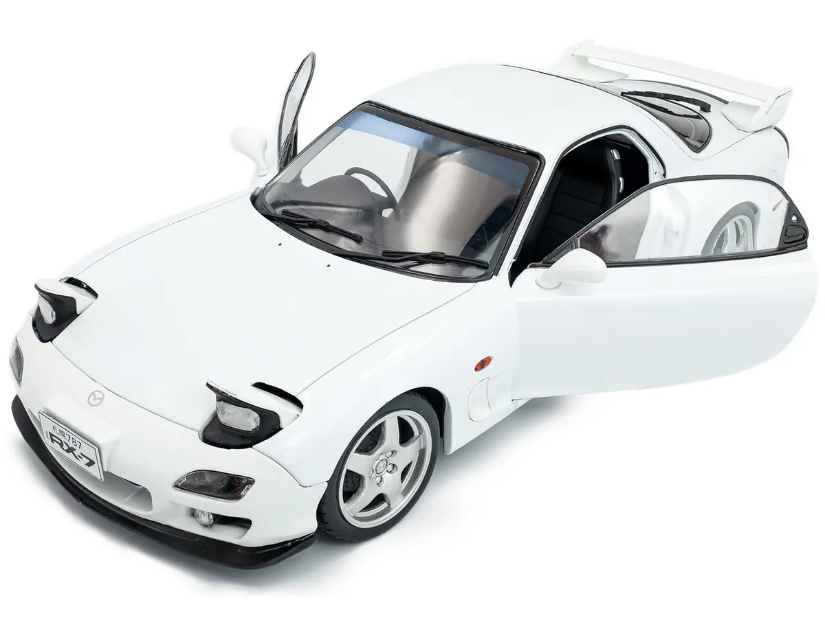 2001 Mazda Rx7 Type Rs (Fd3s) Rhd (Right Hand Drive) White 1/18 Diecast Model Car By Solido 2