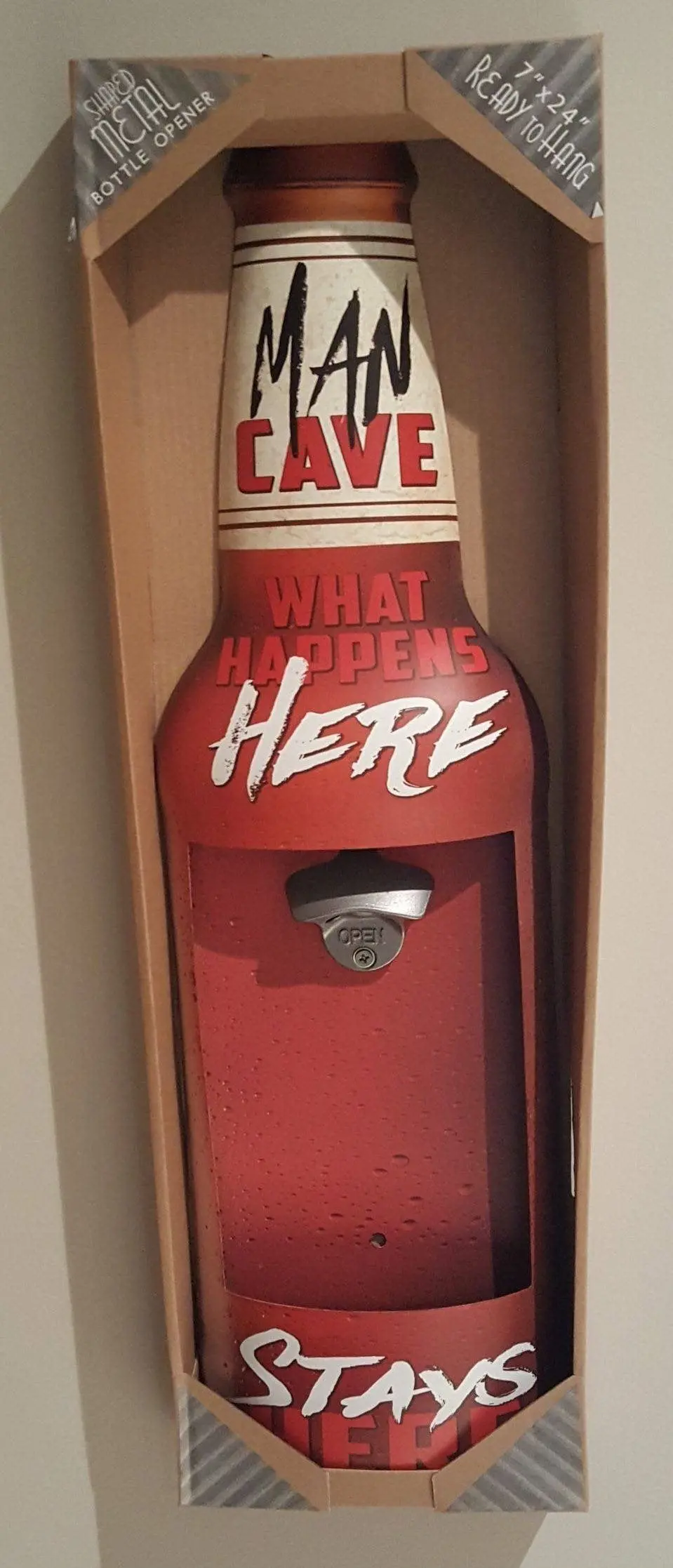 Man Cave Bottle Opener 1