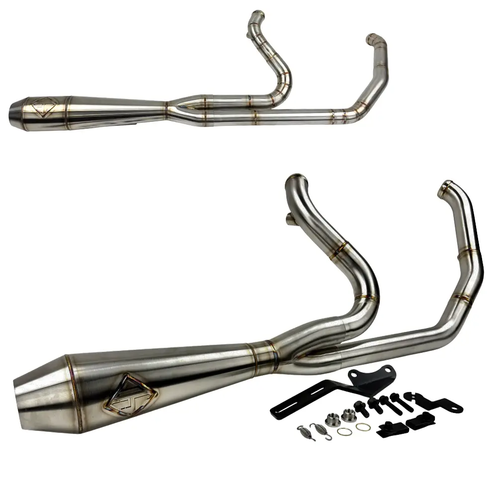 Sp Concepts Exhaust System For 2018-Up Harley-Davidson Softail (W/ Oem Bags) 1