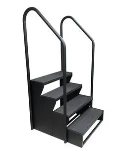 Premium Series Step (P/N: Step-4Tier-Blk) Ships In 7 To 10 Days Approx 1