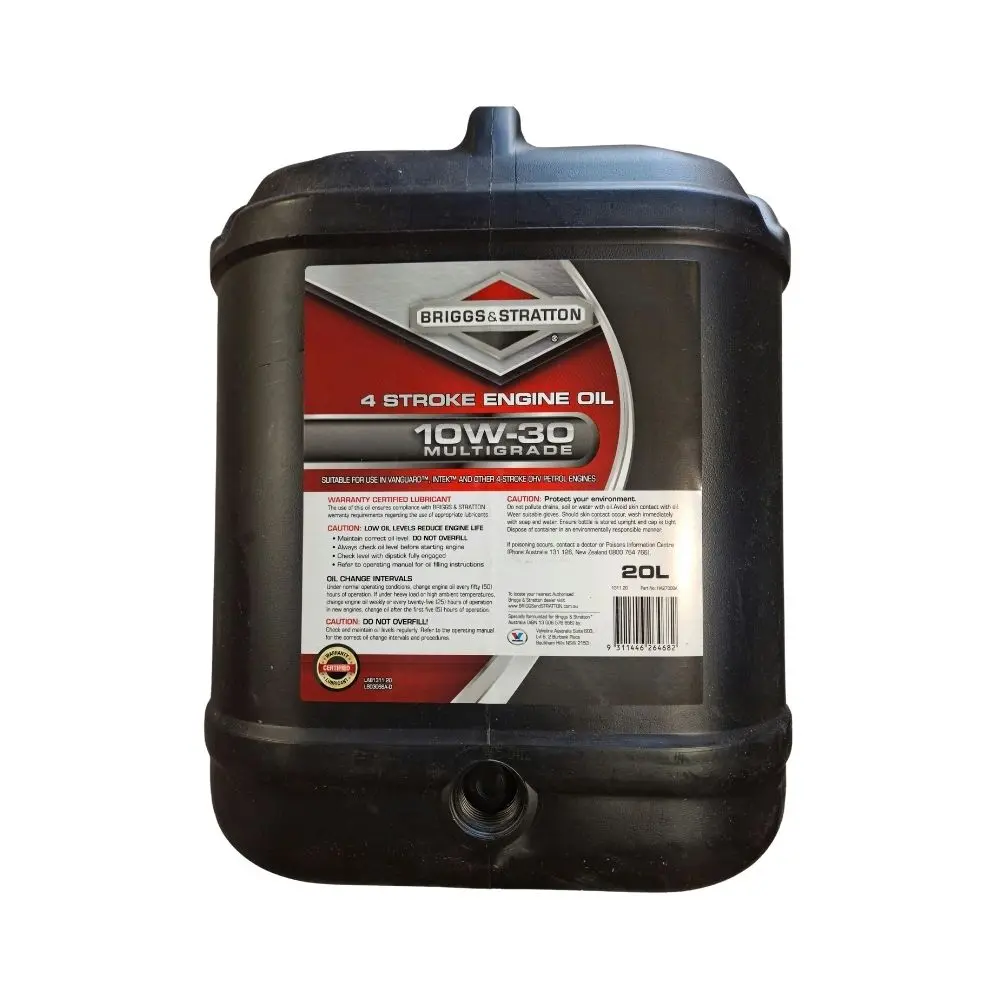 Briggs & Stratton Engine Oil 10W30 - 20 L (Ha27308a) 1