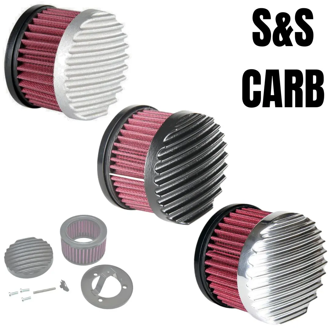 Tc Bros. Finned Air Cleaner For S&S Super E And Super G Carburetors 1