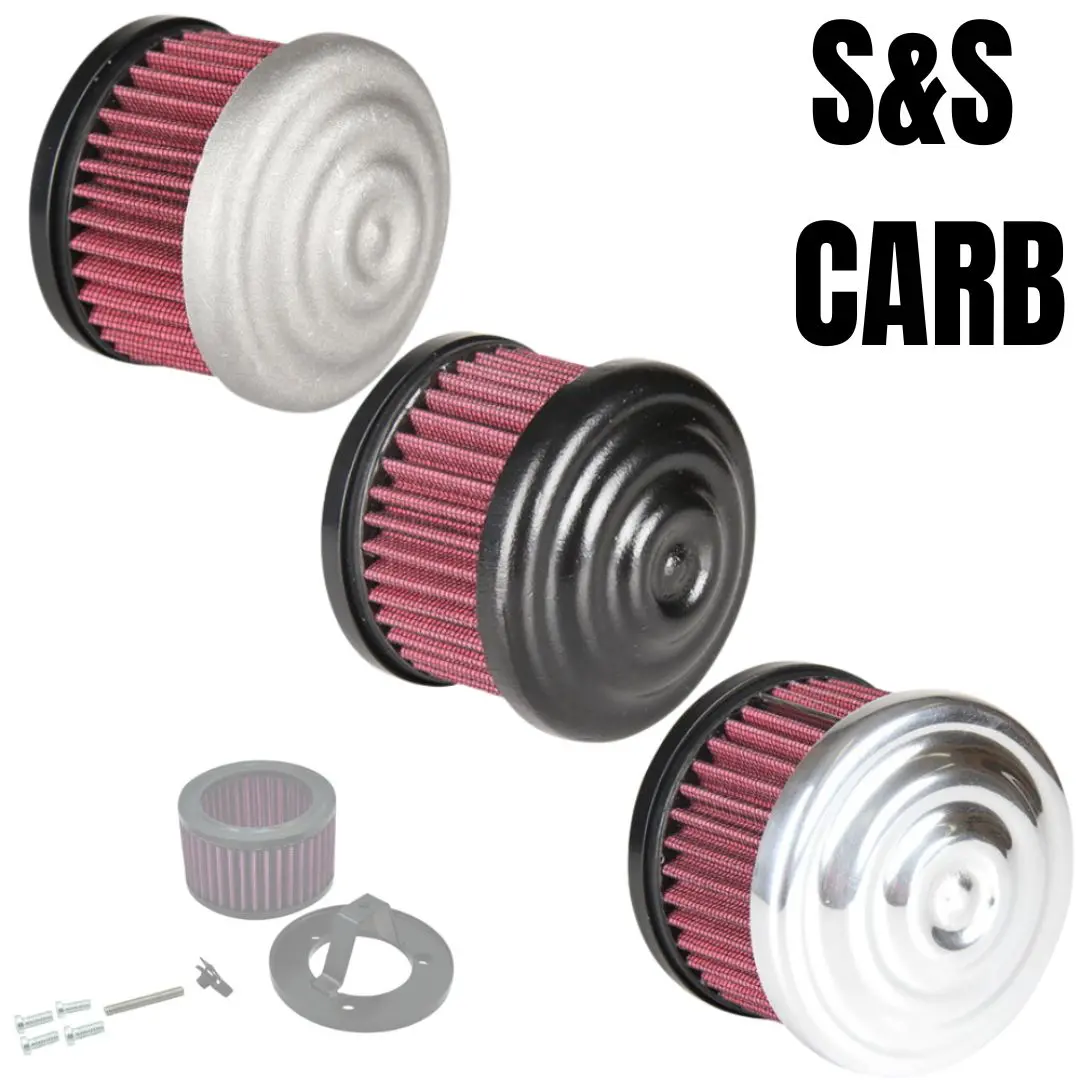 Tc Bros. Ripple Air Cleaner For S&S Super E And Super G Carburetors 1