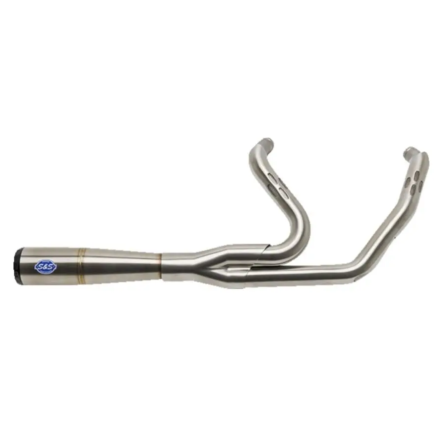 S&S Cycle Diamondback 2-1 Exhaust System, Stainless Steel For M8 Harley 1