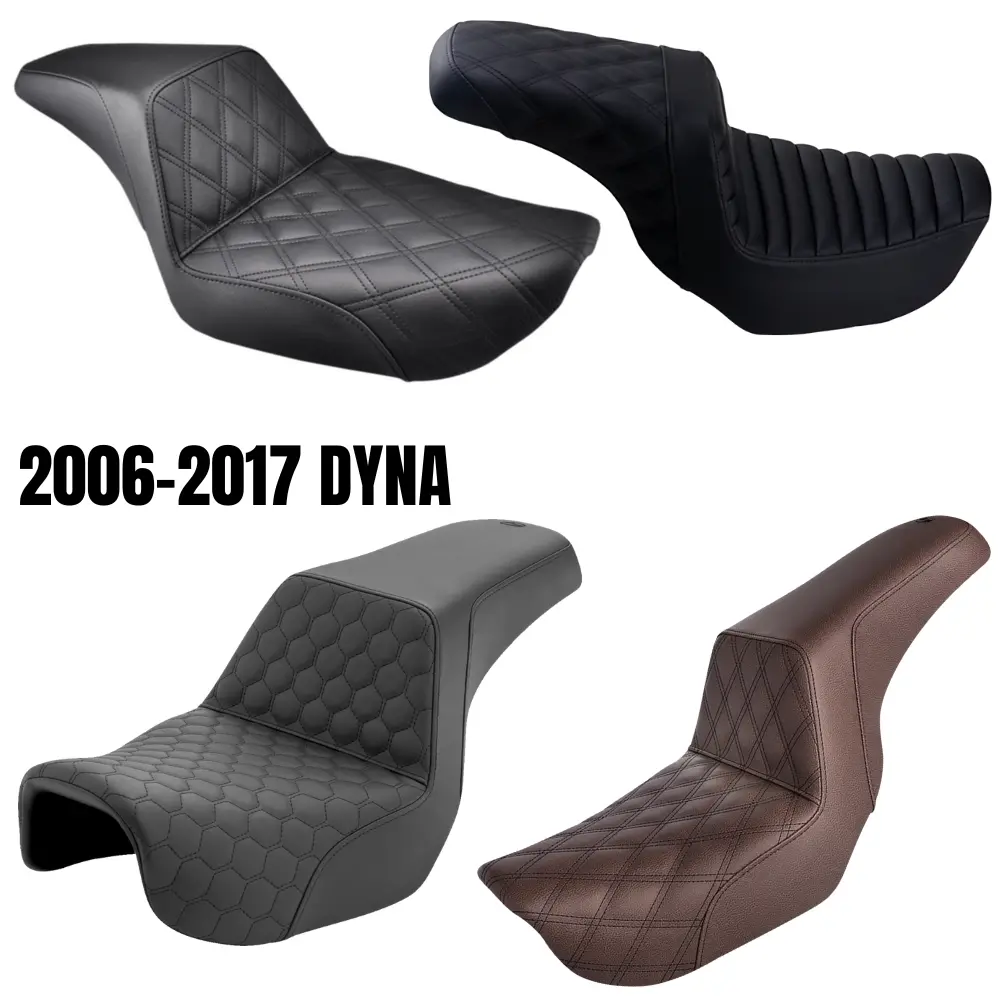 Saddlemen Step-Up Seat For 2006-2017 Harley-Davidson Dyna 1