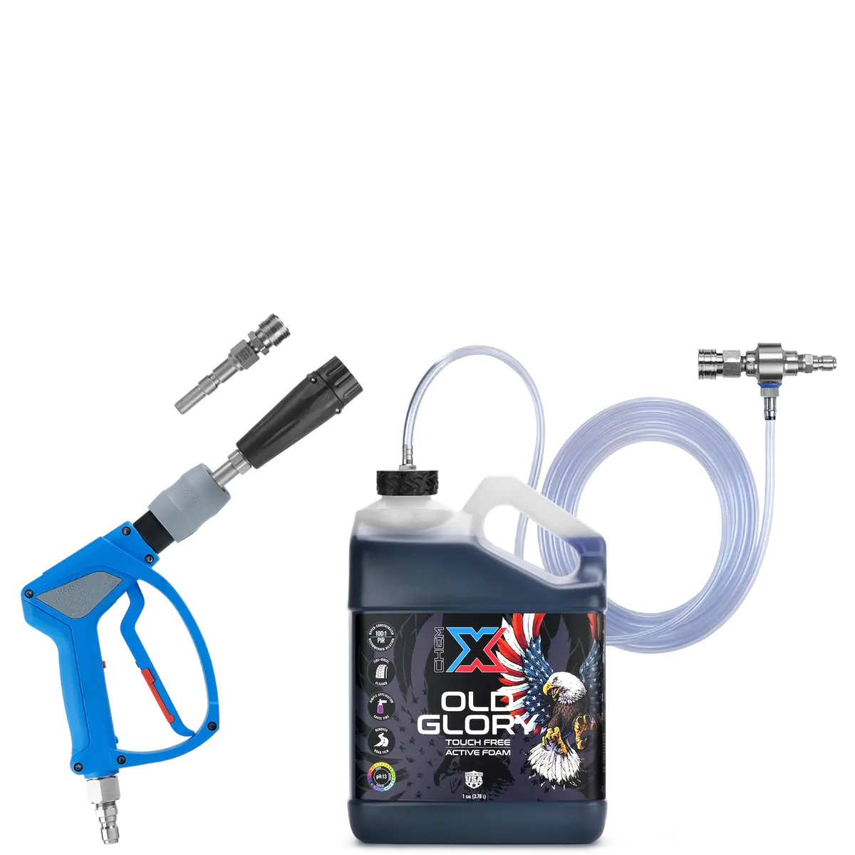 The Silencer: Tactical Strike Touch Free Vehicle Wash Kit 1