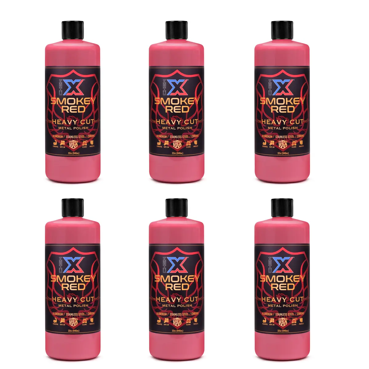 Smokey Red: Heavy Cut Metal Polish 2