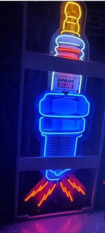 Spark Plug Large Neon 1