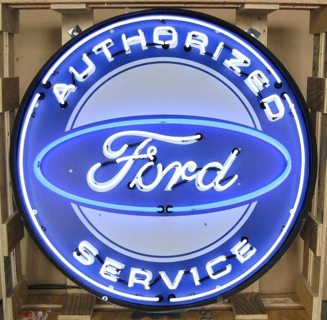 Ford Authorized Service Medium Neon 1