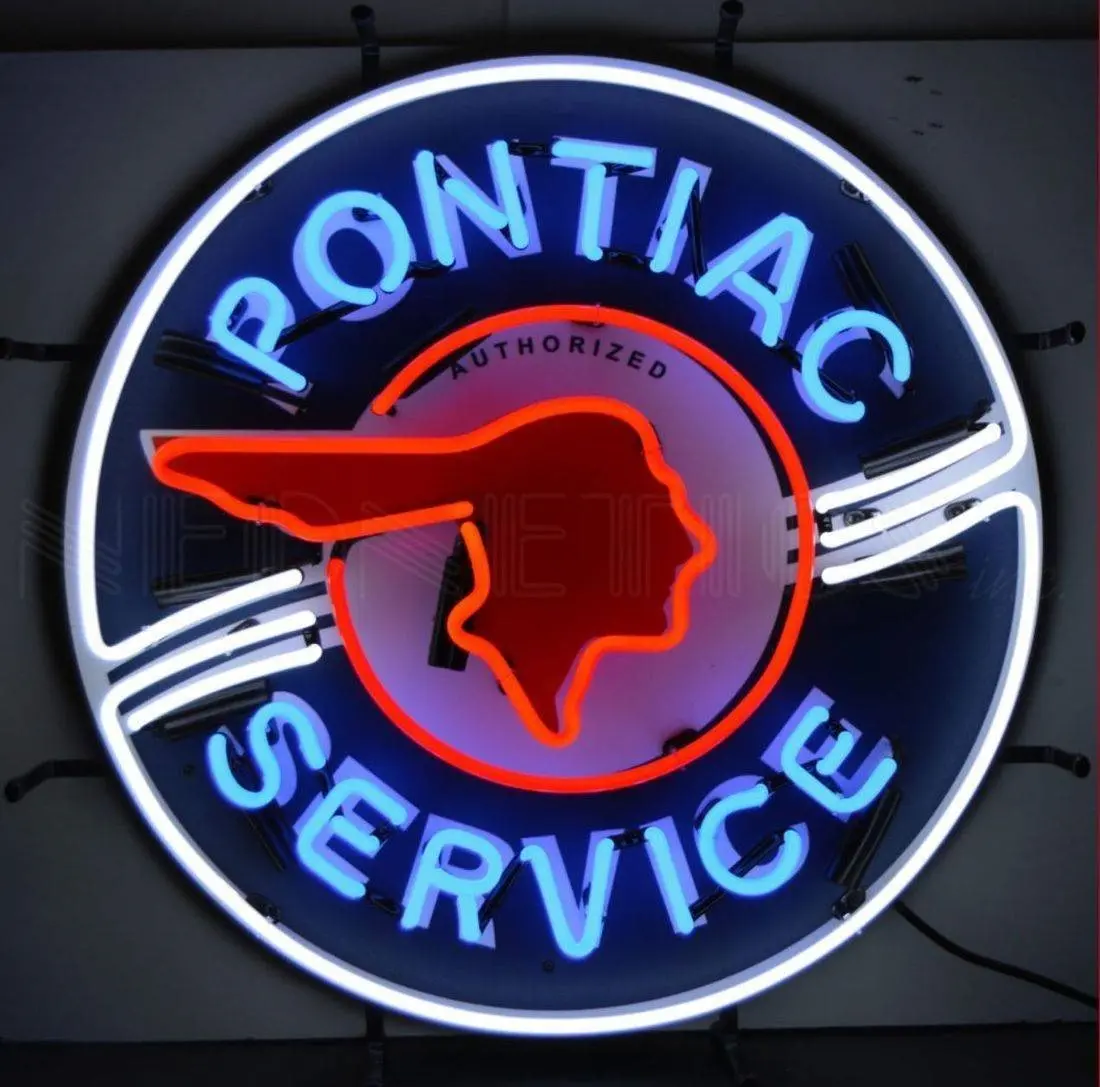 Pontiac Service Medium Neon 1