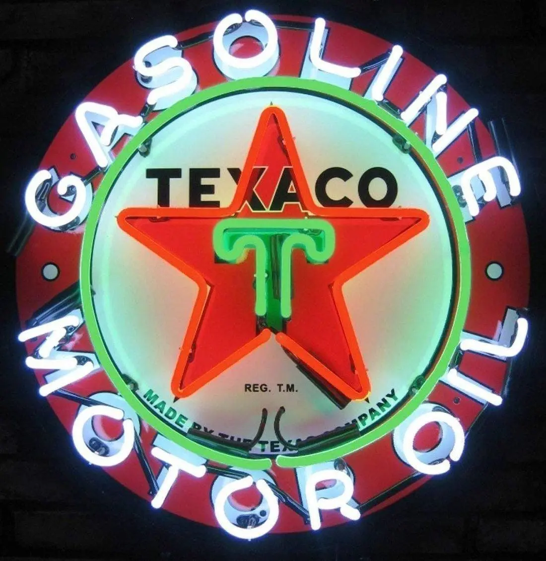 Texaco Medium Neon 1