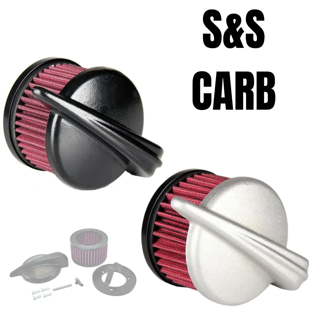 Tc Bros. Streamliner Air Cleaner For S&S Super E And Super G Carburetors 1