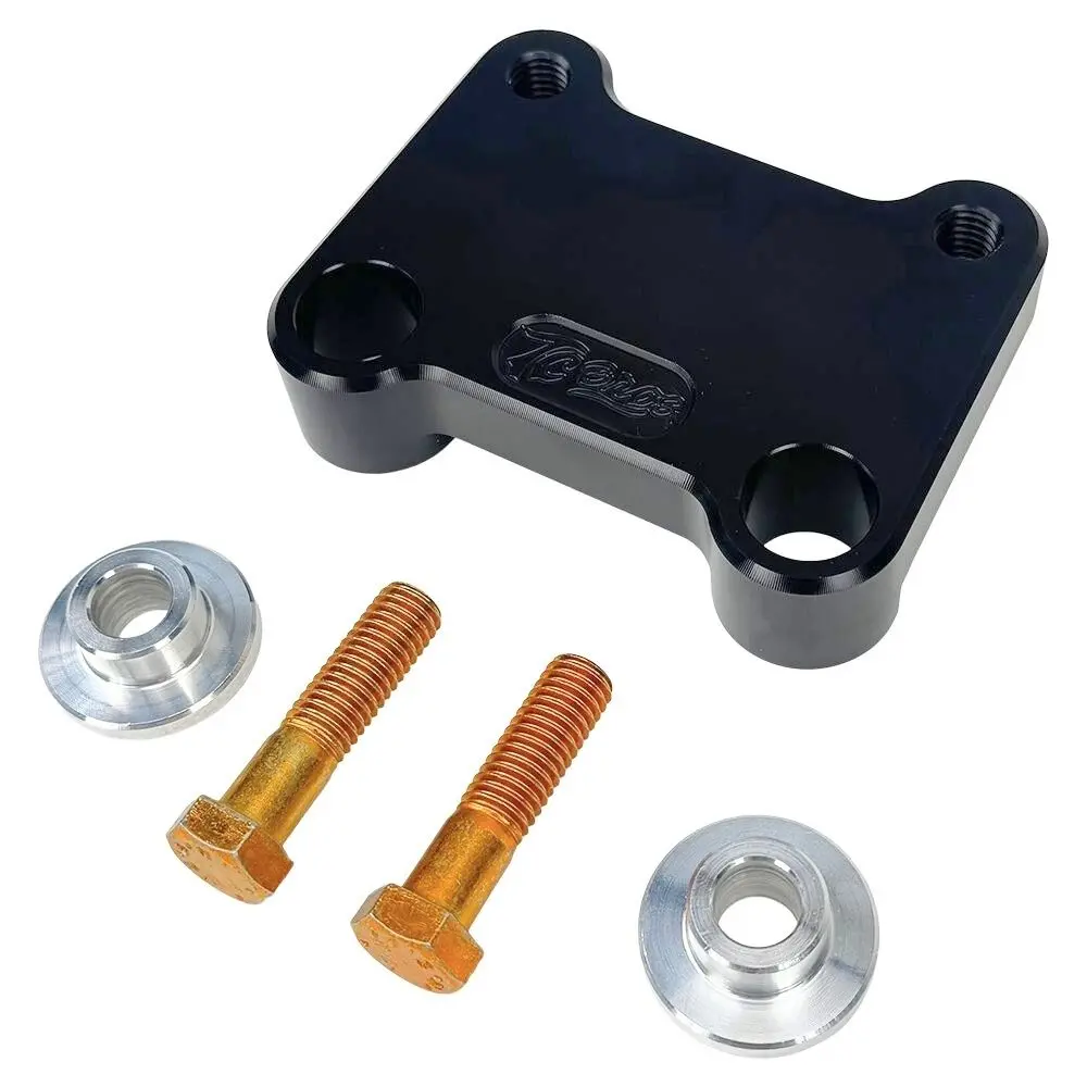 Tc Bros. Pro Series Handlebar Riser Adapter For 2006-2023 Harley-Davidson Street Glide—Ignition Lock Eliminator Kit 1