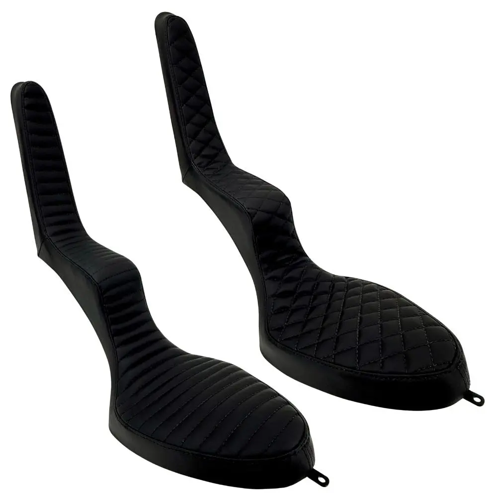 Sully's Customs King & Queen Seat For Hardtail 1